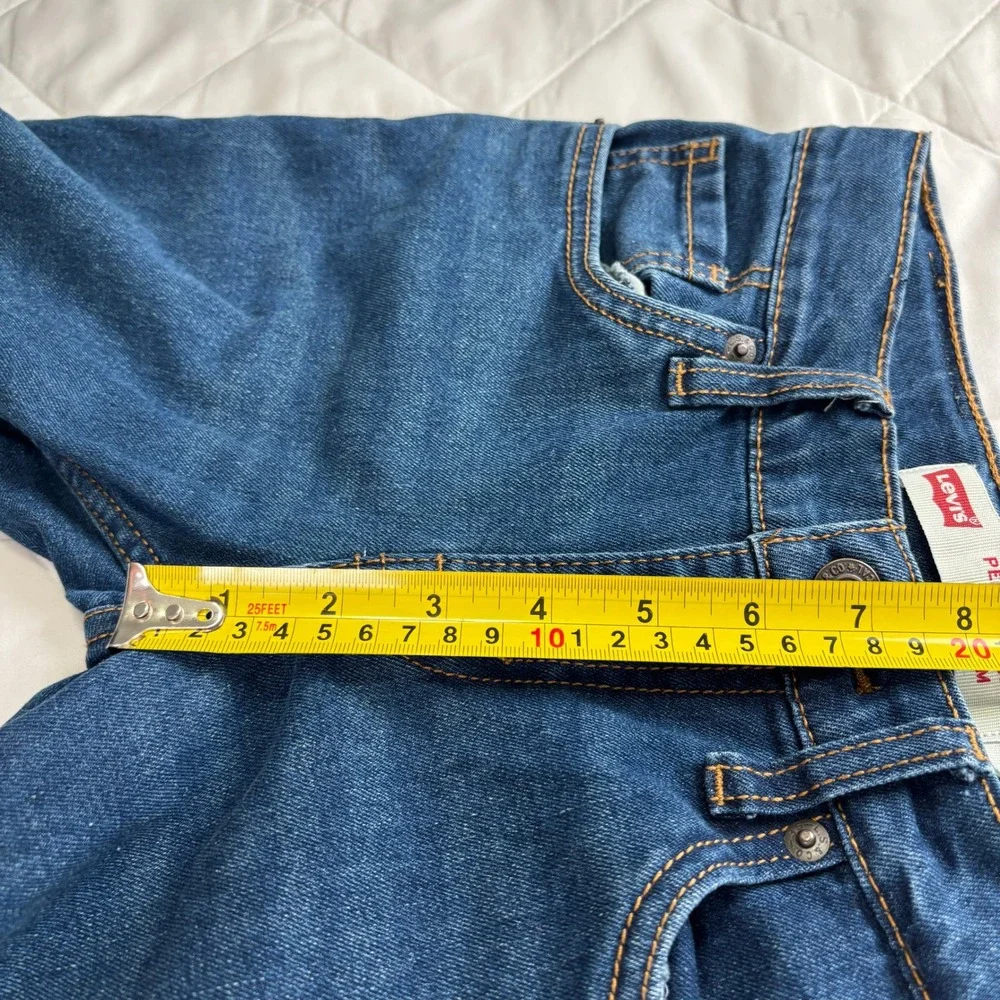 Levi's 511 Slim Boys Jeans‎ Size 8 Performance Stretch Blue Denim
